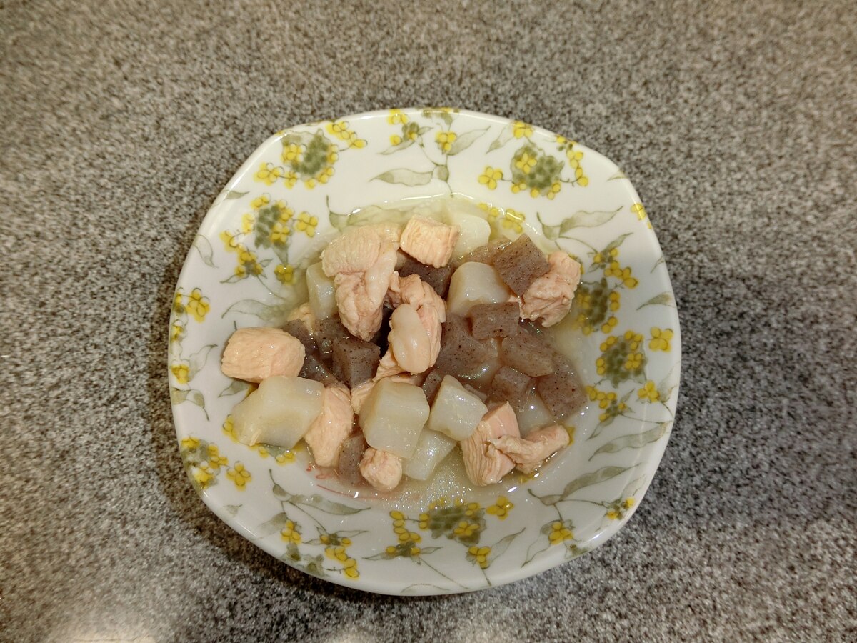 犬用 はんぺんとこんにゃくの煮物 レシピ 作り方 By ニネット 楽天レシピ 犬用 はんぺんとこんにゃくの煮物 レシピ 作り方 By ニネット 楽天レシピ